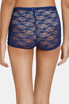 Zivame Low Rise Full Coverage Boyshorts- Blue Depth — thumbnail 3